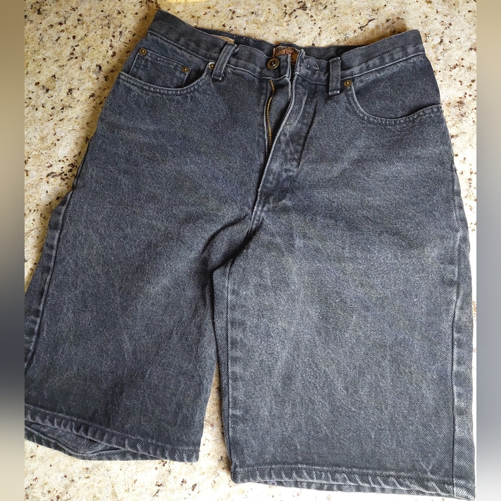 Vintage Express Gray Denim Shorts